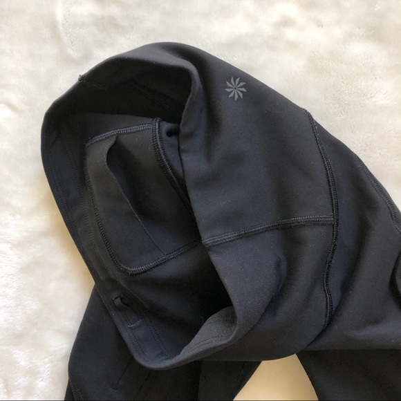Athleta Black Leggings with Pockets Size XXS - Picture 6 of 11